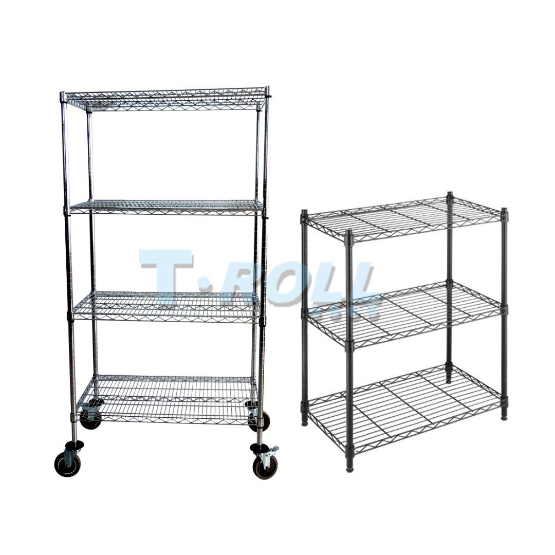 Стеллаж хромированный (Без колес)