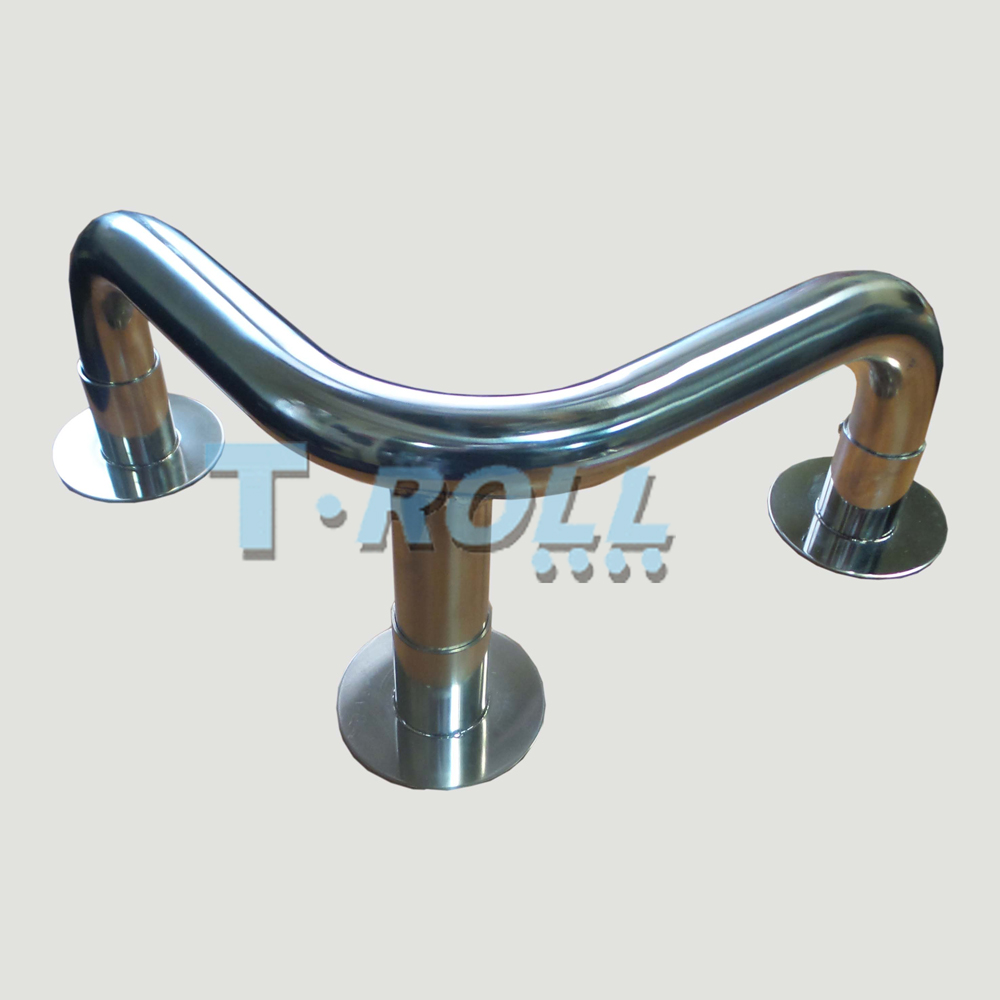 Отбойник от тележек угловой